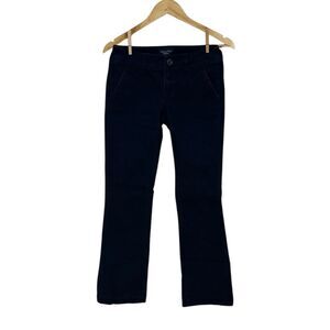 Y2K Low Rise Boot Cut Navy Pants, 00